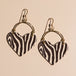 Ecru & Brown Zebra