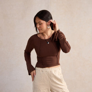 Ecru & White Zebra Avery - Nickel & Suede