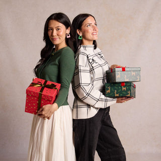 Emerald Sparkle Luxe Avery - Nickel & Suede