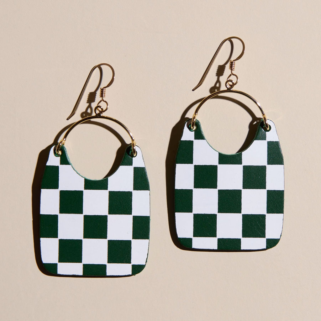 Evergreen Checkmate Charlies | Nickel & Suede | Lightweight Leather ...