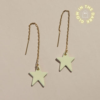 Glow in the Dark Delta - Nickel & Suede