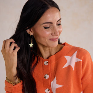 Glow in the Dark Delta - Nickel & Suede