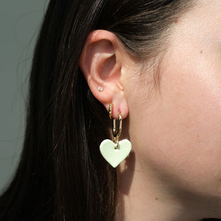 Glow in the Dark Quinn - Nickel & Suede