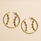 Gold Baseball Hoops