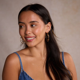 Gold Basketball Hoops - Nickel & Suede