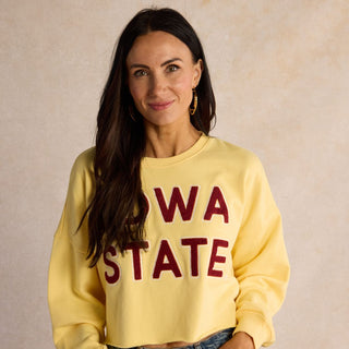 Gold Football Hoops - Nickel & Suede