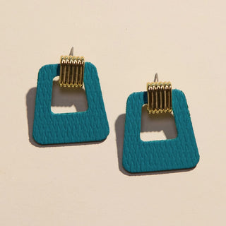 Harbor Teal Avery - Nickel & Suede