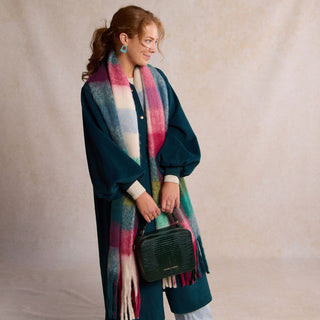 Harbor Teal Avery - Nickel & Suede