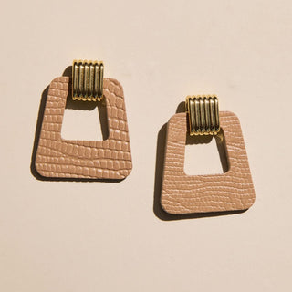 Iced Latte Avery - Nickel & Suede