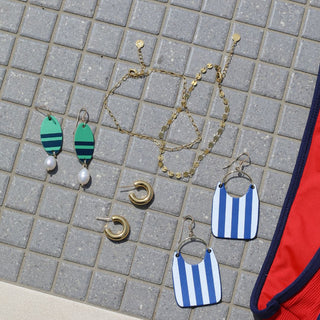 Ivy League Buoy - Nickel & Suede