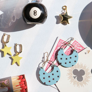 Lagoon Star Ninas - Nickel & Suede