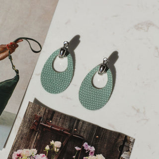 Laurel Green Olivia - Nickel & Suede