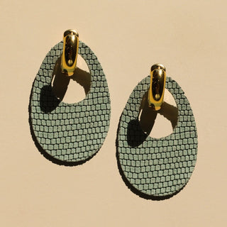 Laurel Green Olivia - Nickel & Suede
