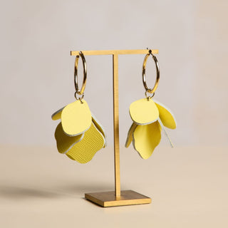 Lemon Burst Margot - Nickel & Suede