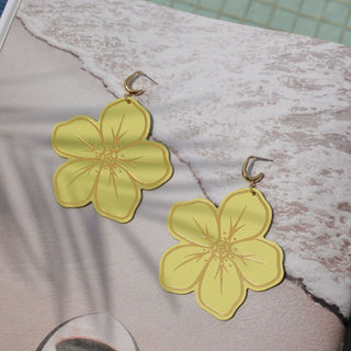 Lemon Ice Lilo - Nickel & Suede