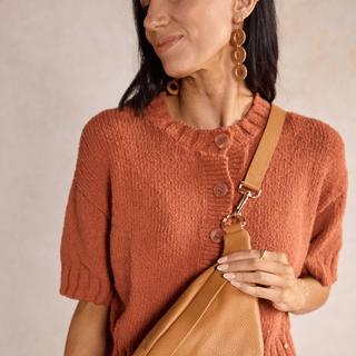 London Tan Piper - Nickel & Suede