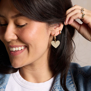 Luxe Linen Quinn - Nickel & Suede