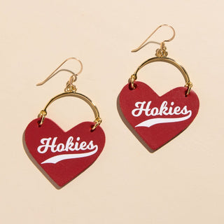 Maroon Virginia Tech Hokies Lover - Nickel & Suede