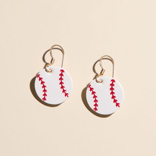 Mini Slugger Earrings - Nickel & Suede
