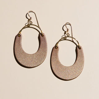 Mocha Glaze Nadia - Nickel & Suede