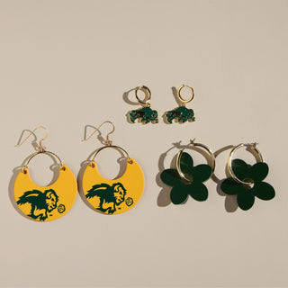 North Dakota State University Gift Set - Nickel & Suede