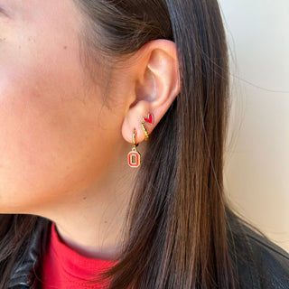 Ohio State University Huggies - Nickel & Suede