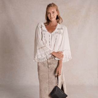 Onyx Suede Evie - Nickel & Suede