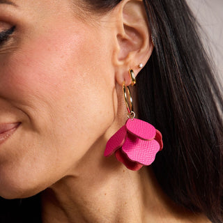 Paradise Pink Margot - Nickel & Suede