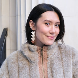 Pearl Ombre Ashton - Nickel & Suede