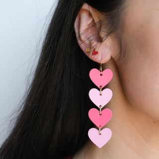 Pink Pepper Ashton - Nickel & Suede