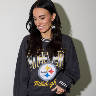 Pittsburgh Football Jersey Earrings