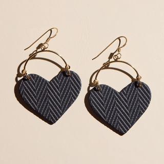 Raven Lover - Nickel & Suede