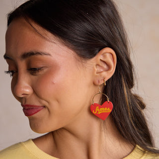 Red Ames Lover - Nickel & Suede