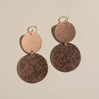 Rosé Devon - Nickel & Suede