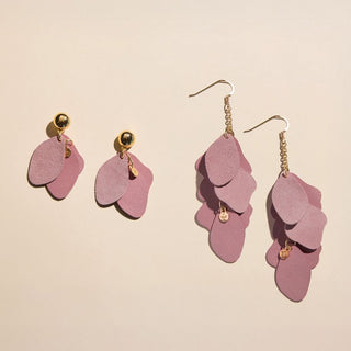 Rosewater Suede Weston - Nickel & Suede