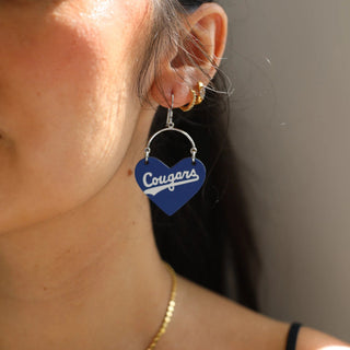 Royal Brigham Young University Cougars Lover - Nickel & Suede
