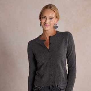 Shadow Gray Lunas - Nickel & Suede