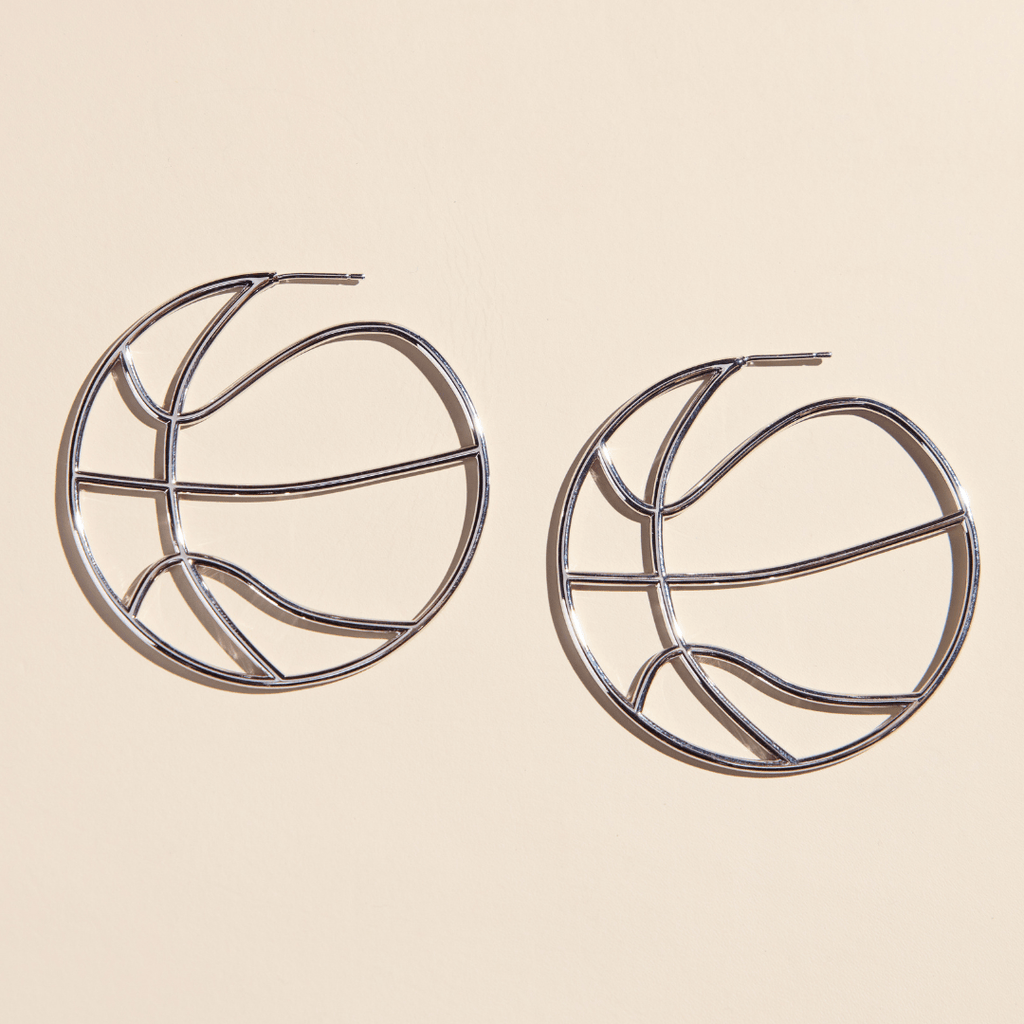 Silver Hoop Earrings