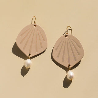 Soft Sand Perla - Nickel & Suede