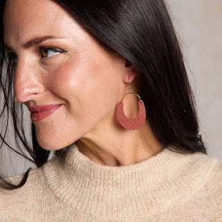 Spiced Cider Nadia - Nickel & Suede