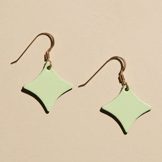 Spring Mini Sparkle - Nickel & Suede