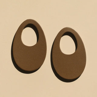 Stone Olivia Extra Leather Pair - Nickel & Suede