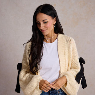 Strawberry Milkshake Minimalist Waterproof Cord Necklace - Nickel & Suede