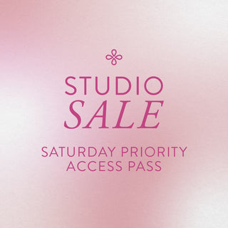 Studio Sale Priority Access Pass - Nickel & Suede