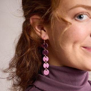 Sugar Plum Sylvie - Nickel & Suede