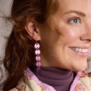 Sugar Plum Sylvie - Nickel & Suede