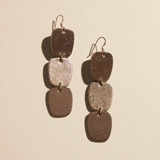 Vintage Bronze Cali - Nickel & Suede