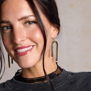 Vintage Bronze Nara - Nickel & Suede