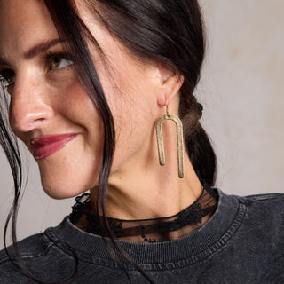 Vintage Bronze Nara - Nickel & Suede