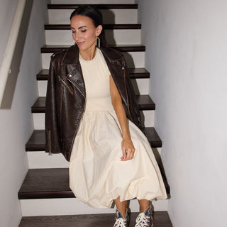 Vintage Bronze Nara - Nickel & Suede